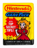 Nintendo Game Pack Vintage Trading Cards THREE Wax Packs 1989 Topps Mario Link