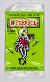 Beetlejuice Vintage Trading Cards ONE Pack 1990 Dart Movie