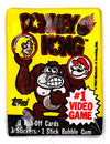 Donkey Kong Vintage Trading Cards ONE Wax Pack 1982 Topps Nintendo Mario NES