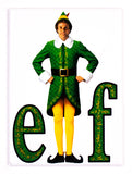 Buddy the Elf Will Ferrell FRIDGE MAGNET Elves Santa Claus Christmas Funny Movie