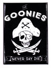 The Goonies Never Say Die Skull and Bones FRIDGE MAGNET Pirate Flag Sloth Chunk 80's