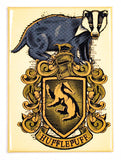 Harry Potter Hufflepuff Crest FRIDGE MAGNET Snape Slytherin Hogwarts Gryffindor Ravenclaw