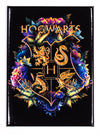 Harry Potter Hogwarts Crest FRIDGE MAGNET Hermione Slytherin Ravenclaw Gryffindor Hufflepuff