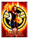 Marvel Avengers Captain Marvel FRIDGE MAGNET Spiderman Marvel Comic Book