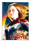 Marvel Avengers Captain Marvel FRIDGE MAGNET Spiderman Marvel Comic Book Girl Power