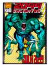 Marvel Comics Incredible Hulk 2099 Unlimited #3 FRIDGE MAGNET Avengers Captain America