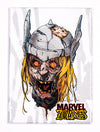 Marvel Comics Marvel Zombies Thor FRIDGE MAGNET Avengers