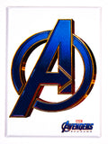 Marvel Comics Avengers Logo Emblem RIDGE MAGNET Endgame Black Widow Thor Hulk Captain America Iron Man