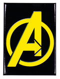 Marvel Avengers Logo FRIDGE MAGNET Black Widow Iron Man Hulk Captain America Iron Man