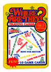 Where Are They? Vintage Trading Cards ONE Wax Pack Game Cards Search