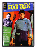 Star Trek Mr. Spock Captain Kirk FRIDGE MAGNET The Enterprise McCoy
