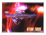 Star Trek The Enterprise FRIDGE MAGNET Captain Kirk Mr Spock McCoy