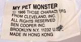 Vintage Ben Cooper My Pet Monster Halloween Mask 1986