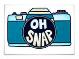 Oh Snap Camera FRIDGE MAGNET Funny Meme Humor DSLR Photographer Canon Nikon Sony