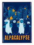 Alpacalypse FRIDGE MAGNET Funny Meme Humor Alpaca Llama Apocalypse