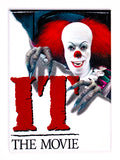 Steven King It The Movie Poster FRIDGE MAGNET Pennywise Tim Curry Killer Clown