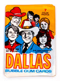Vintage 1981 Donruss Dallas Trading Cards ONE Wax PACK TV Series J.R. Ewing Texas