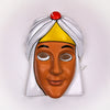 Vintage Disney Aladdin Halloween Mask Prince Ali Rubies 1993 Genie