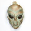 Alien Head Halloween Mask Flying Saucer UFO SciFi Space Area 51 Roswell Greys