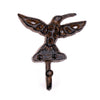 Cast Iron Hummingbird Key Chain Holder Key Hook Coat Rack Bird