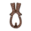 Cast Iron Cowboy Boots Key Chain Holder Key Hook Coat Rack South Western Rodeo