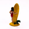Cast Iron Surfer Girl Bottle Opener Surfing Surf Board Hawaiian Style Desk Decor