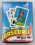 Vintage 1989 Topps Baseball Cards ONE WAX PACK Bonds Canseco Nolan Ryan Randy Johnson RC