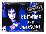 Beetlejuice Lydia Strange and Unusual FRIDGE MAGNET 80's Movie Poster Tim Burton