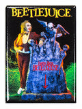 Here Lies Beetlejuice Tombstone FRIDGE MAGNET 80's Movie Poster Tim Burton