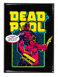 Marvel Comics Deadpool Merc with a Mouth FRIDGE MAGNET X-men Avengers Wolverine Thor