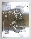 Ted Williams Moxie Soda Premium Embossed Metal Sign Boston Red Sox Baseball Ande Rooney