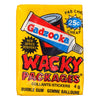 Vintage O-Pee-Chee 1988 Wacky Packages Stickers ONE WAX PACK Trading Cards Gum