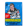 Vintage 1979 Topps Moonraker James Bond 007 Movie Trading Cards ONE WAX PACK 70s