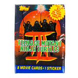 Vintage Topps Teenage Mutant Ninja Turtles Movie Cards 1 2 3 THREE WAX PACKS TMNT
