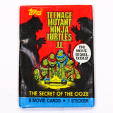 Vintage Topps Teenage Mutant Ninja Turtles Movie Cards 1 2 3 THREE WAX PACKS TMNT