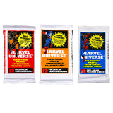 Vintage 1990 Impel Marvel Universe Series 1 Cards THREE PACKS Stan Lee Captain America Wolverine Spiderman