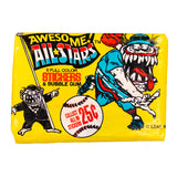 Vintage 1988 Leaf Awesome All-Stars THREE WAX PACKS Baseball Card Rat Fink Style Monsters