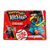 Vintage 1988 Leaf Awesome All-Stars THREE WAX PACKS Baseball Card Rat Fink Style Monsters