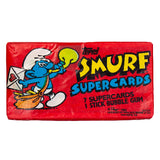 Vintage 1982 Smurfs Super Cards Trading Card ONE WAX PACK  80's Cartoon