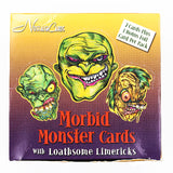 Vintage Morbid Monsters Trading Cards ONE PACK Werewolf Vampire Frankenstein