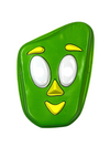 Vintage Gumby Halloween Mask Ben Cooper Prima Toy Green Cartoon